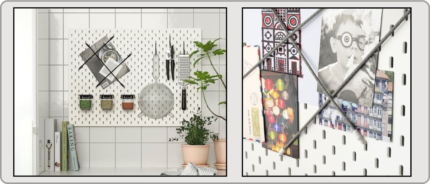 ست سه عددی کش پگ بورد ایکیا مدل IKEA SKADIS